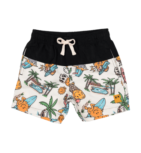 Rock Your Kid Summer Daze Mesh Lined Boardshorts