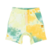 Rock Your Kid Green Tie Dye Shorts