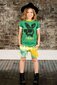 Rock Your Kid Green Tie Dye Shorts