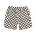 Rock Your Kid Charcoal Check Starter Shorts