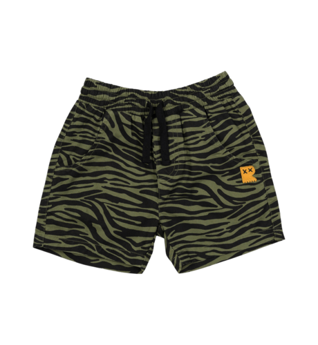 Rock Your Kid Khaki Tiger Shorts