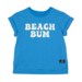 Rock Your Kid Blue Beach Bum T-Shirt Boxy Fit