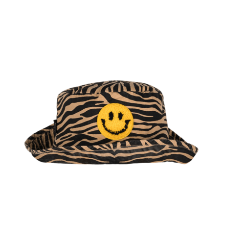 Rock Your Kid Taupe Tiger Bucket Hat