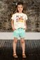 Rock Your Kid Cool Cats T-Shirt Boxy Fit