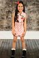 Rock Your Kid Pink Check Romper