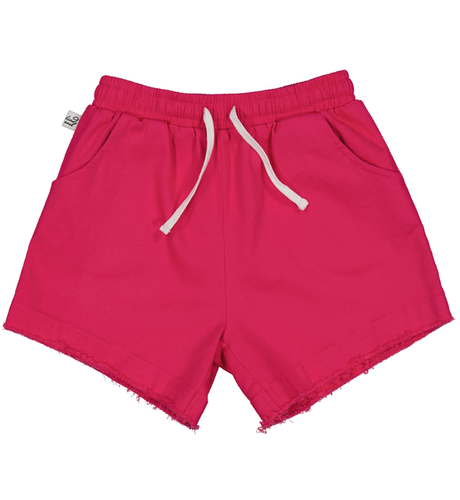 Kissed By Radicool Cerise Denim Short