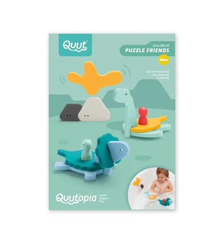 Quut Dino World Bath Puzzle