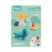 Quut Dino World Bath Puzzle