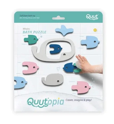 Quut Whales Bath Puzzle