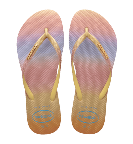 Havaianas Slim Gradient Sunset - Lemon Yellow