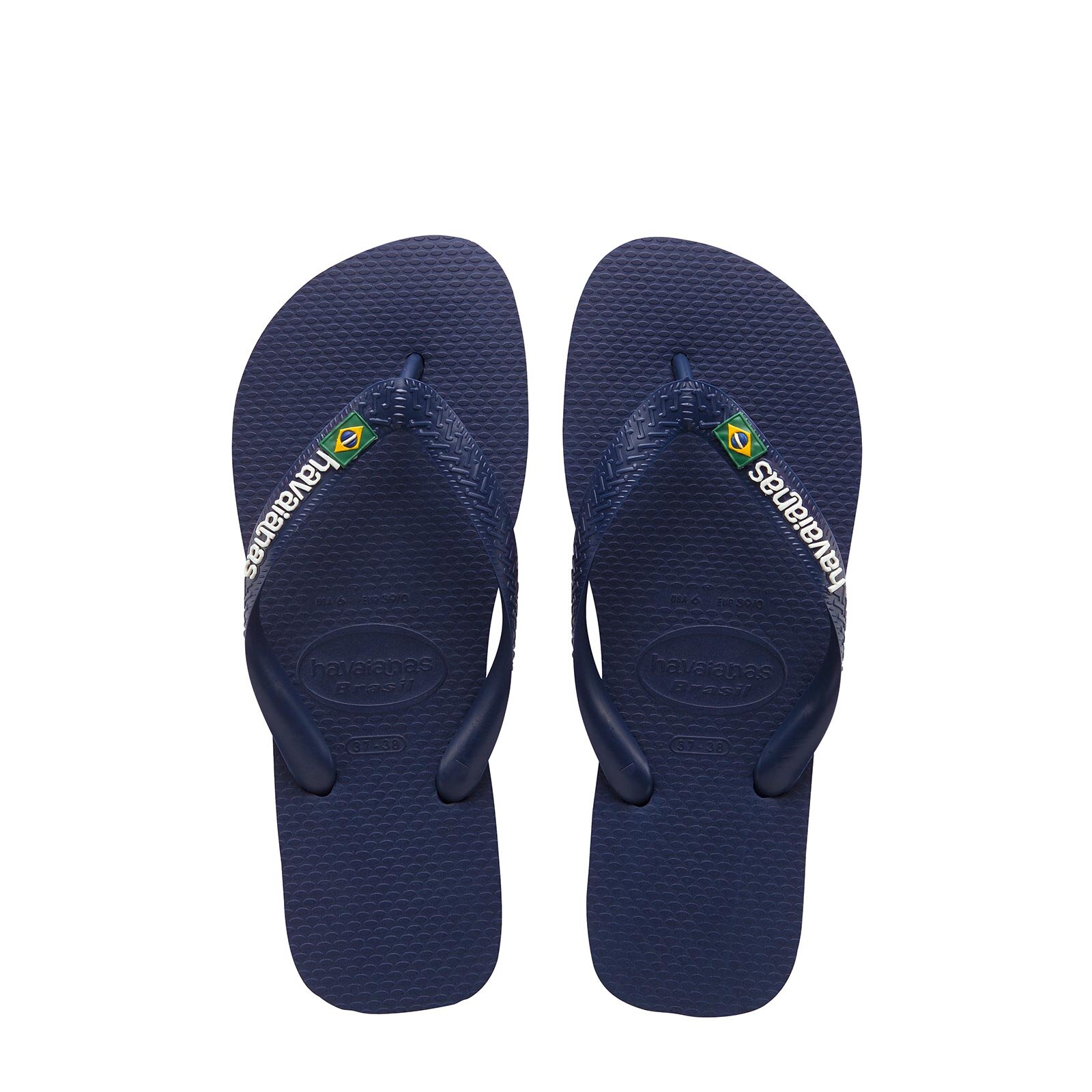 Havaianas Kids Brazil Logo Navy Blue SHOP BY BRAND-Havaianas - Main Image
