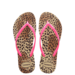 Havaianas Kids Slim Animals - Sand Grey/Pink