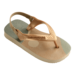 Havaianas Baby Palette Glow - Sand Grey/Golden