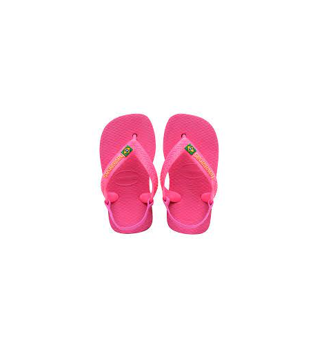 Havaianas Baby Brazil Logo - Pink Influx