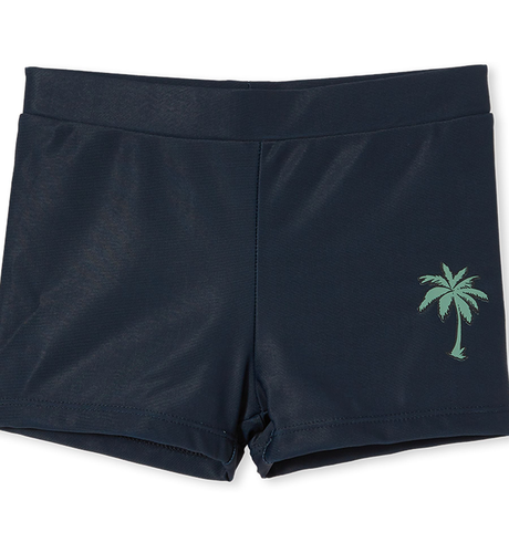 Milky Navy Swim Short