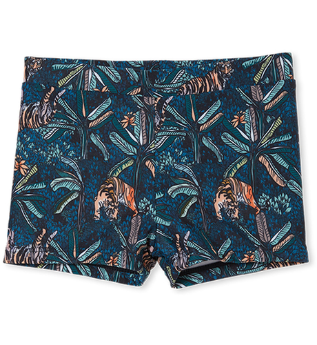 Milky Tiger Palm Swim Short