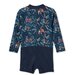 Milky Tiger Palm L/S Swimsuit