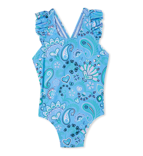 Milky Summer Swimsuit - Blue