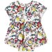 Milky Citrus Floral Baby Dress