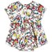 Milky Citrus Floral Baby Dress