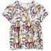 Milky Citrus Floral Tee