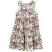 Milky Citrus Floral Dress
