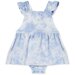 Milky Tie Dye Baby Dress - Blue