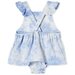 Milky Tie Dye Baby Dress - Blue