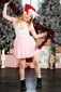 Rock Your Kid Pink Santa S/S Circus Dress
