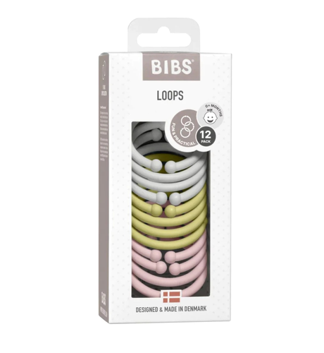 Bibs Loops Link Toy - Haze/Meadow/Bloss