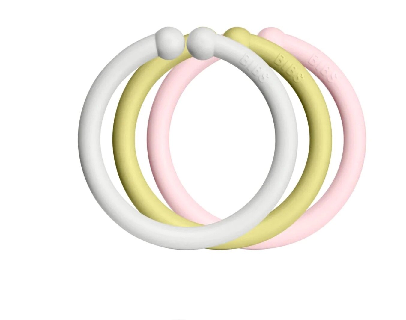 Bibs Loops Link Toy Haze/Meadow/Bloss PLAYInfant Toys Kids Clothing NZ Shop Online