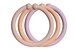 Bibs Loops Link Toy - Blush/Peach/Lilac