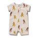 Wilson & Frenchy Organic Boyleg Zipsuit - Roar