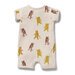 Wilson & Frenchy Organic Boyleg Zipsuit - Roar