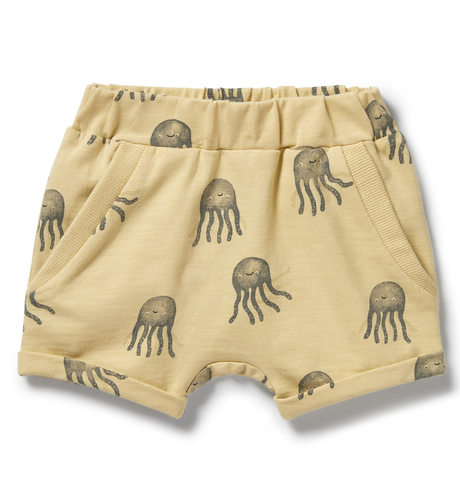 Wilson & Frenchy Organic Slouch Short - Ollie Octopus