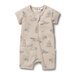 Wilson & Frenchy Organic Rib Boyleg Zipsuit - Little Pelican