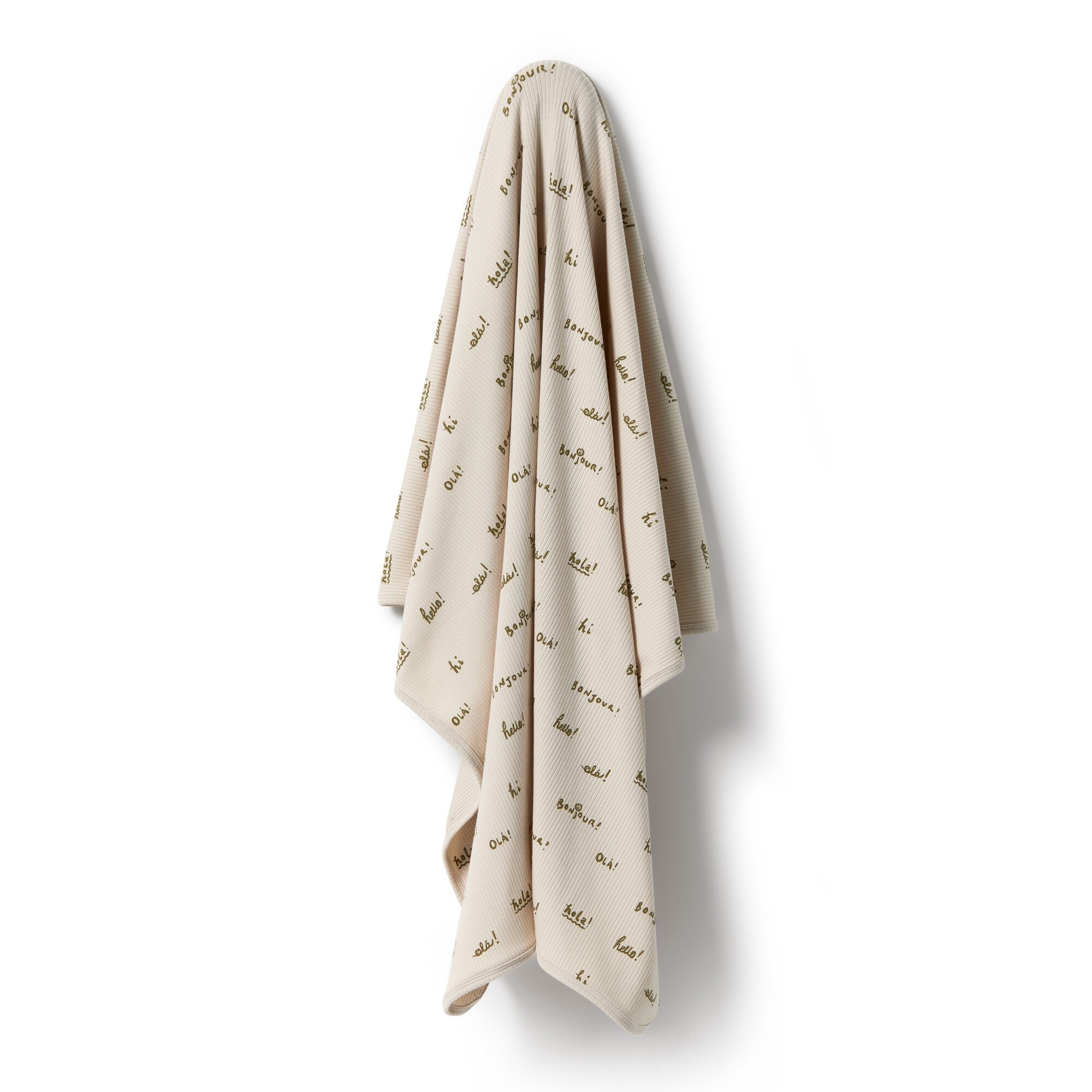 Wilson & Frenchy Organic Rib Bunny Rug - Bonjour - BABY ESSENTIALS ...