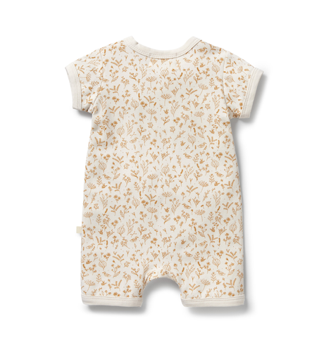 Little Lion Organic Pointelle Boyleg Zipsuit main image 1