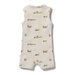 Wilson & Frenchy Organic Rib Growsuit - Bonjour