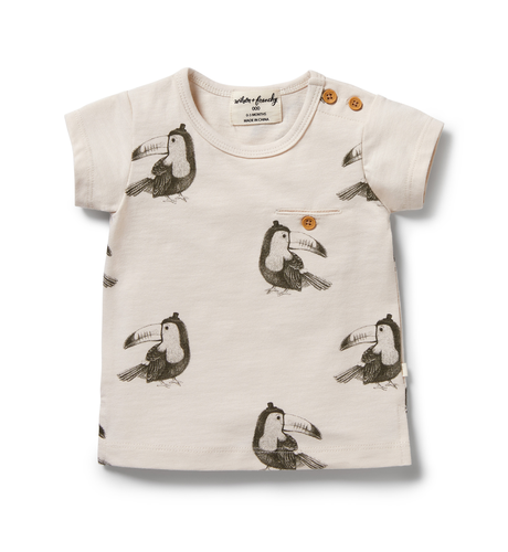 Wilson & Frenchy Organic Pocket Tee - Tommy Toucan