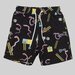 Crate Kids Snakes & Ladders Swim Shorts - Black