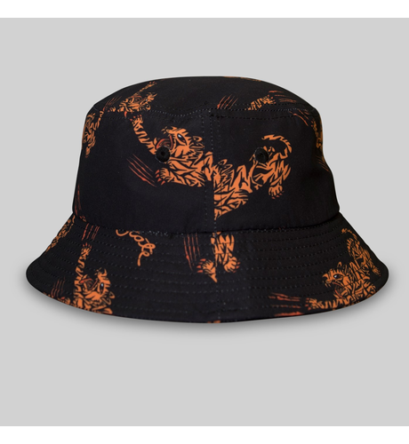 Crate Kids Tiger Gang Bucket Hat - Black