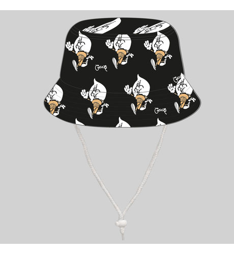 Crate Kids X Mr Whippy Bucket Hat - Black