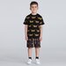 Crate Kids Tiger Gang Swim Shorts - Black