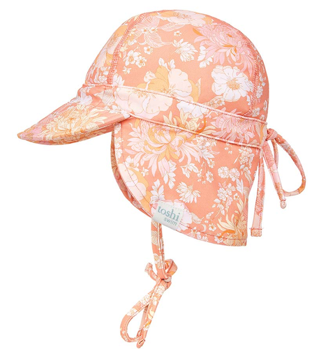 Toshi Swim Flap Cap - Tea Rose