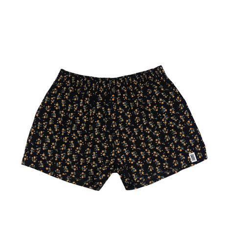 Good Goods Ava Shorts - Black Floral