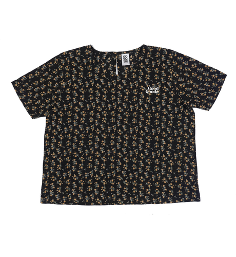 Good Goods Franki Tee - Black Floral