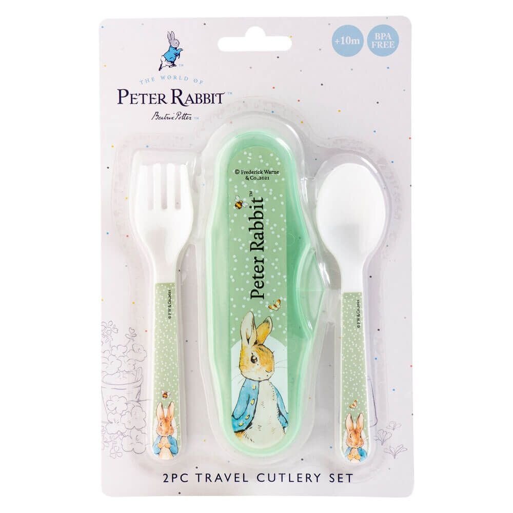 Peter Rabbit 2pc Travel Cutlery Set BABY ESSENTIALSFeedingPlates