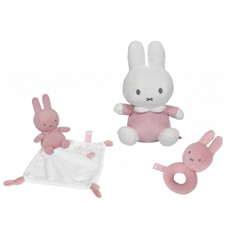 Miffy Pink Rib Baby Gift Set