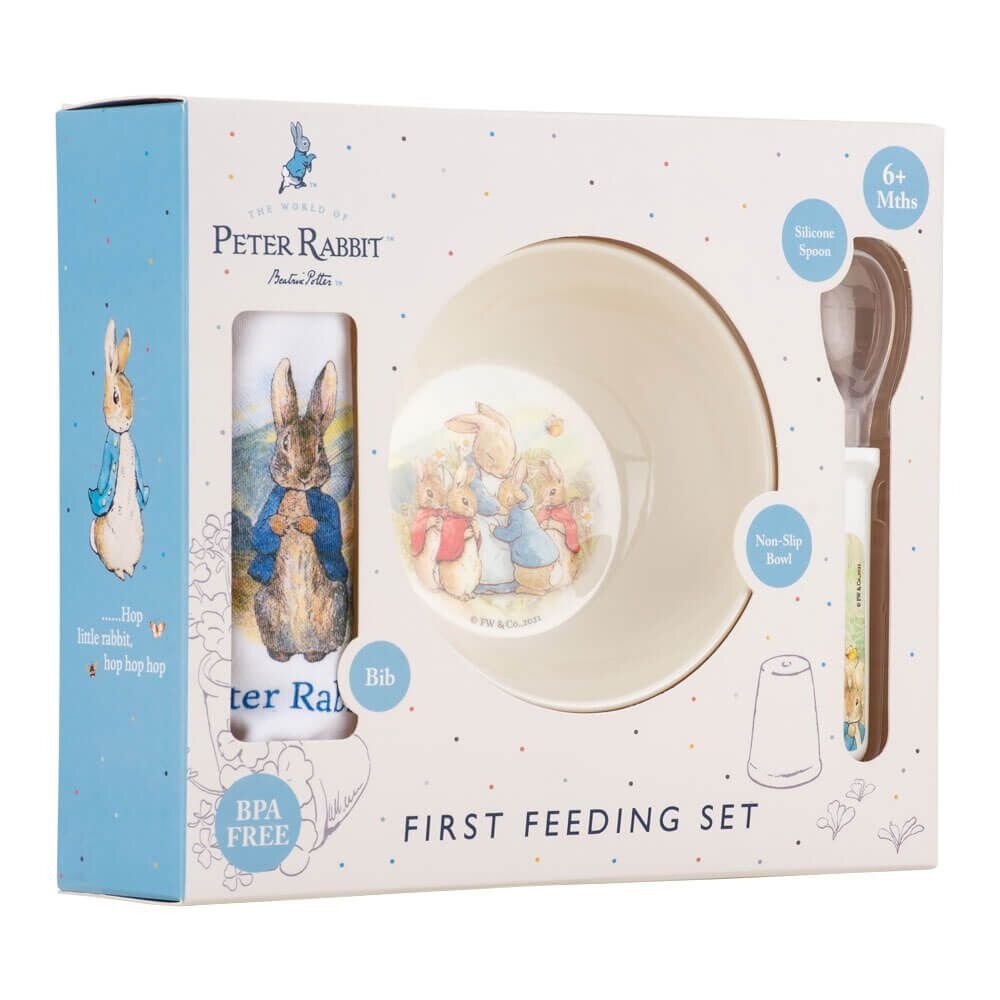 Peter Rabbit First Feeding Set - BABY ESSENTIALS-Feeding-Plates ...